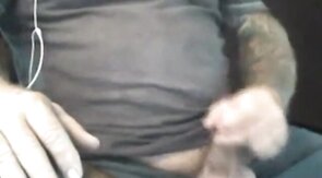 Daddy get cum in his belly