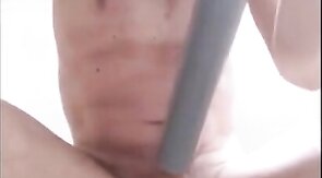 sucking my dick with my vacuumcleaner with handsfree cumshot