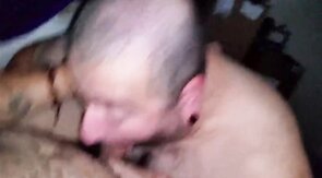 Billy Smith sucks cock and gets slapped.