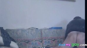 Papa Giorgio cums over for a visit and cums in my ass