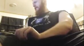 Big Dick Ginger Shoots Out A Massive Load