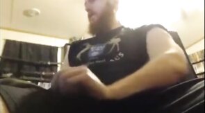 Big Dick Ginger Shoots Out A Massive Load