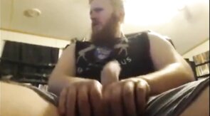 Big Dick Ginger Shoots Out A Massive Load