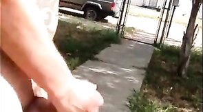 Exhibition Guy Hopes to get caught in his front yard