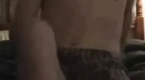 Self sucking twink cums on his face