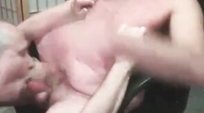Hot daddy blowjob