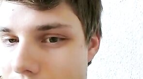 I put cucumber in my ass, then eat it