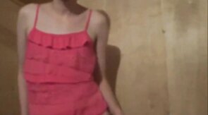 Sexy Crossdresser in pink