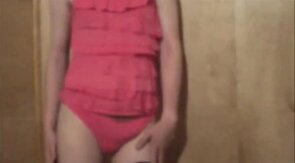 Sexy Crossdresser in pink