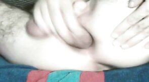 2 self-fuck creampie in a row