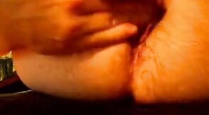 selffuck, amateur creampie cum into my ass