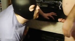 Verbal Bear Master Uses Slave BJ Huge Facial