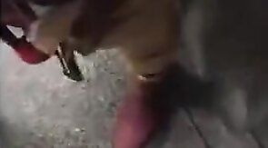 Putaria em banheirao publico