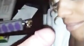 Pretty Black Tranny Suck Hard White Dick