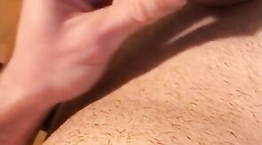 German hot eging and moaning with sperm at the end