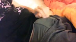 my cock slow wank and cumming hard