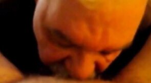 Grandpa blowjob series - 10