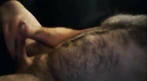 Massive mature uncut cumshot