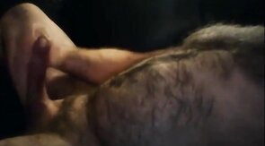 Massive mature uncut cumshot