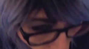 BBC cums in mouth of white sissy fag