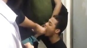 Blowjob Public Restroom