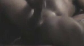 Black Daddy Strokes Big Cock Until He Cums