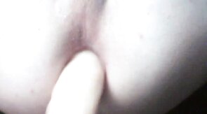 Twink using Cum as lube