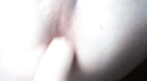 Twink using Cum as lube