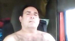 Horny trucker stud