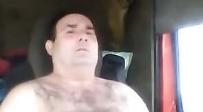 Horny trucker stud