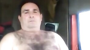 Horny trucker stud