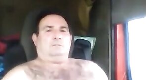 Horny trucker stud