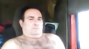 Horny trucker stud