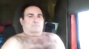Horny trucker stud