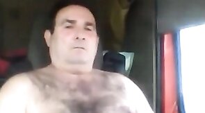 Horny trucker stud