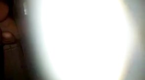 Glory hole cock sucking with cum swallow..