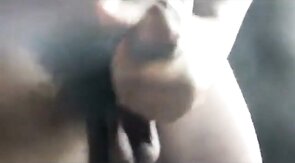 Beefy muscled daddy jacks off