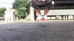 Public Masturbating Men