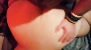 Bareback Amateur Tops a Big-Booty Boy