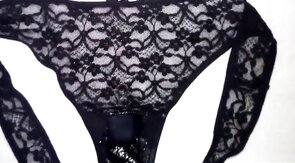 Huge Load of Cum on Dirty Panties (18+ Amateur Video)