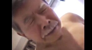 Bareback Daddy and Asian Youngster