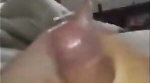 Huge Cum Shot After a Quick Solo Session