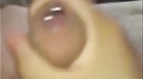 Huge Cum Shot After a Quick Solo Session