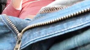 Playing with a Fireman's Big Cock in the Car Park