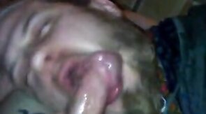 Mr. Steele's Big Cock Sucked by a Skinny Twink