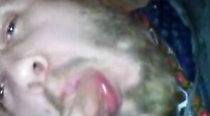 Mr. Steele's Big Cock Sucked by a Skinny Twink