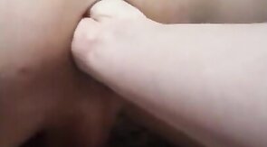 Intense Valentine's Anal Fisting for Him