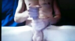 Big Dick, Big Cum Load on Cam