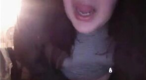 Chubby Crossdresser Shakes His Booty