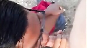 Sucking Dick on the Beach